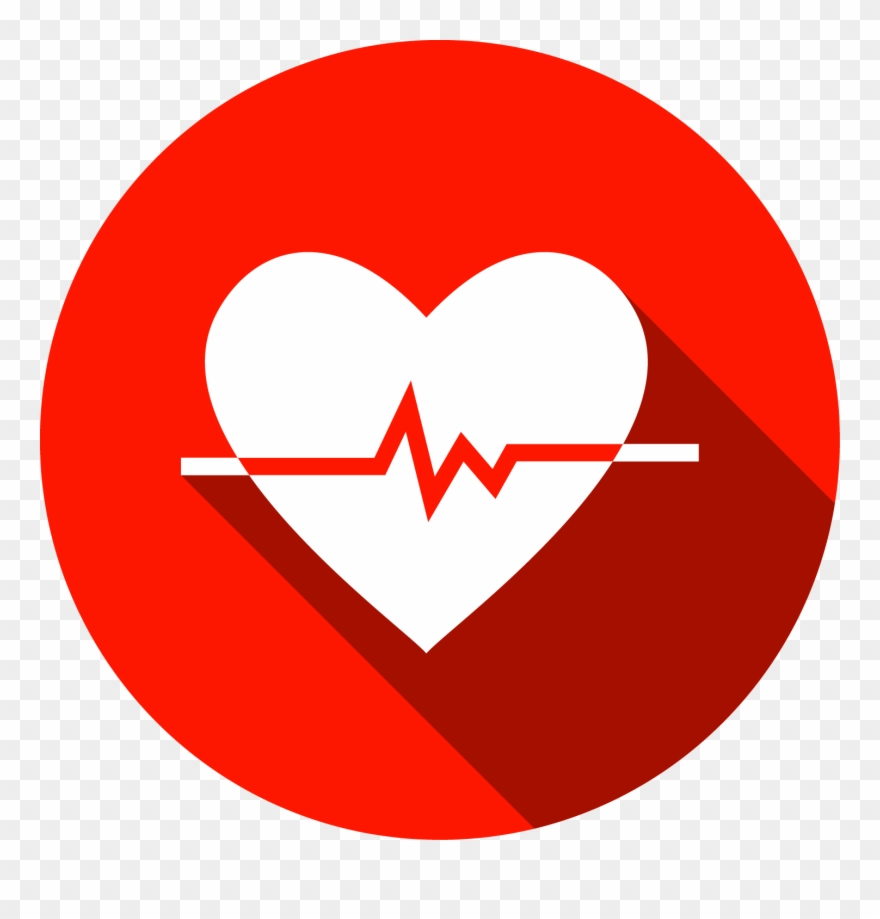 Student Health Center - White X Red Background Clipart