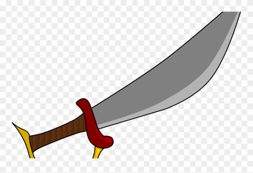 Knife Cutlass Sword Pirate Computer Icons Free Commercial - Pirate Sword Png Clipart Transparent Png
