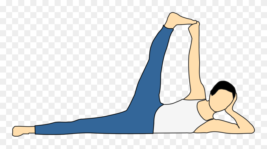 Clip Art Tags - Anantasana Yoga - Png Download