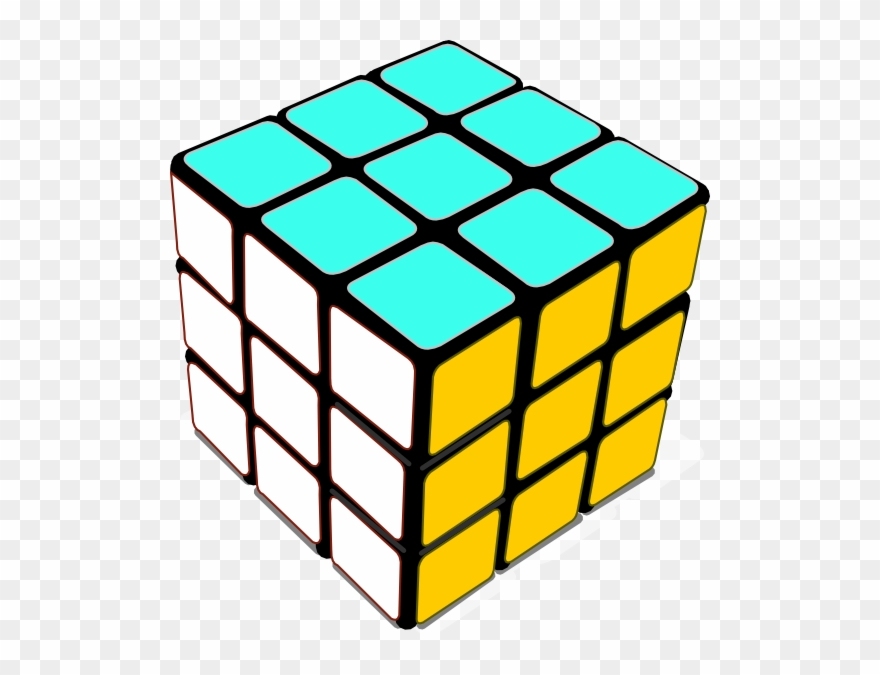 Rubik's Cube Free Vector Clipart