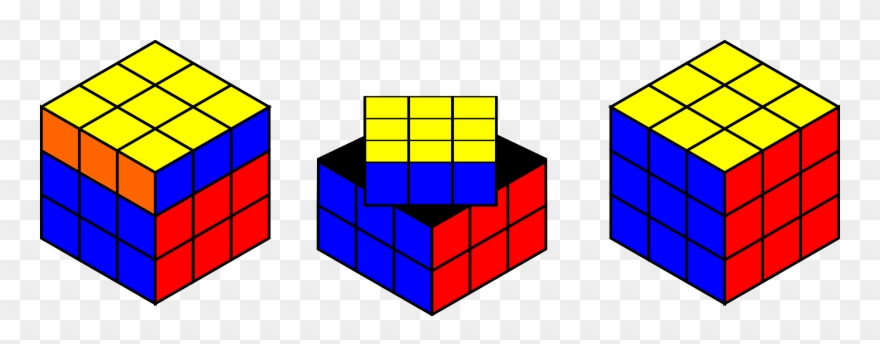 Big Image - Animated Rubik's Cube Solved Clipart