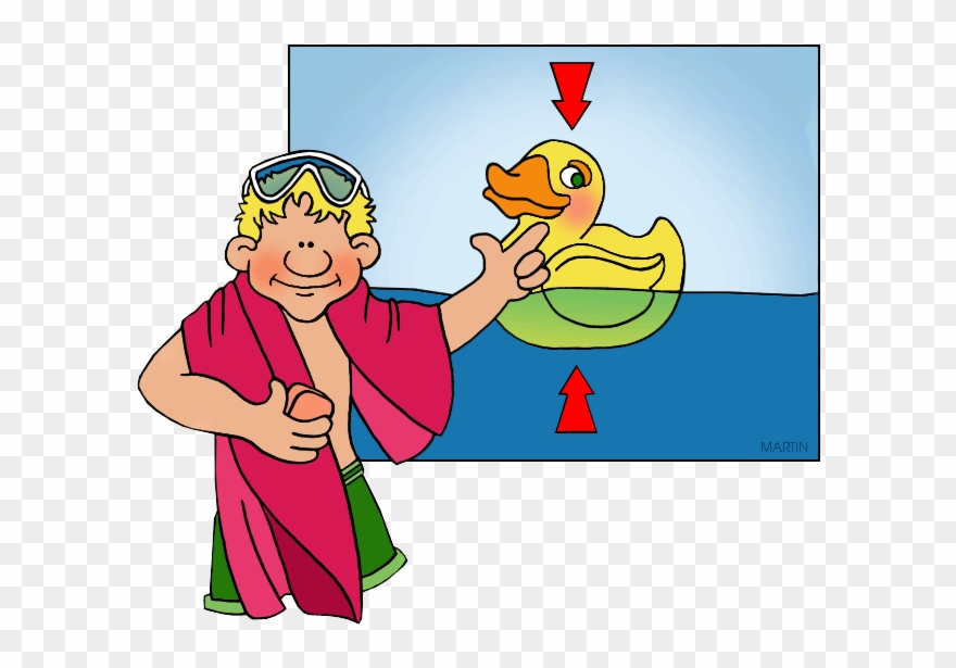 Clip Art By Phillip Martin Buoyancy - Clip Art Of Density - Png Download