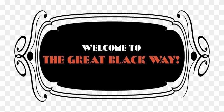 Newbbou Banner 2016 The Great Black Way Recolor - Illustration Clipart