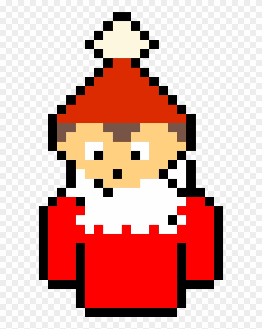 Elf On De Shelf By 25azia - Tf2 Spy Pixel Art Clipart