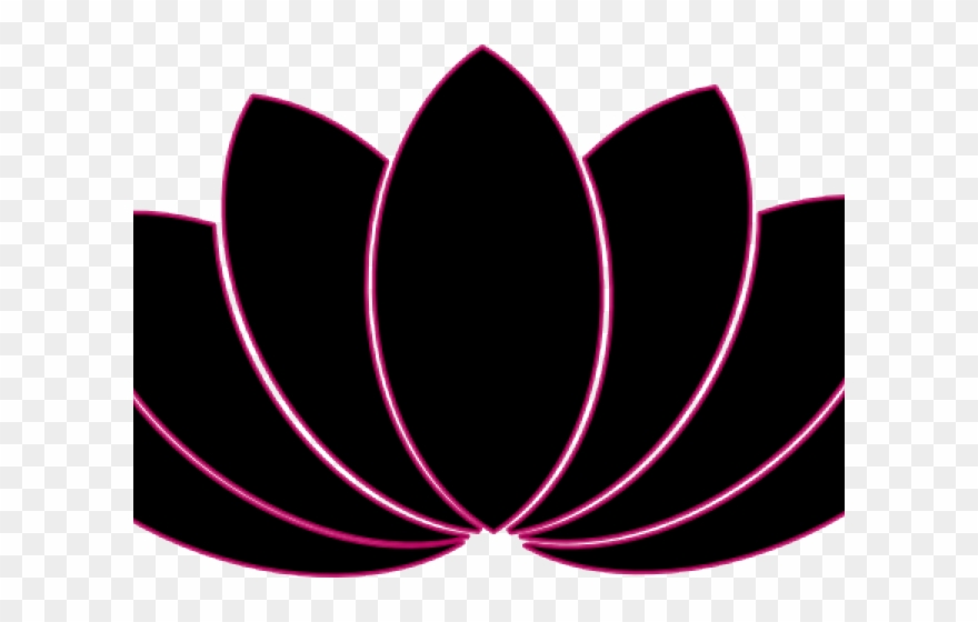 Lotus Clipart Yoga - Clip Art - Png Download