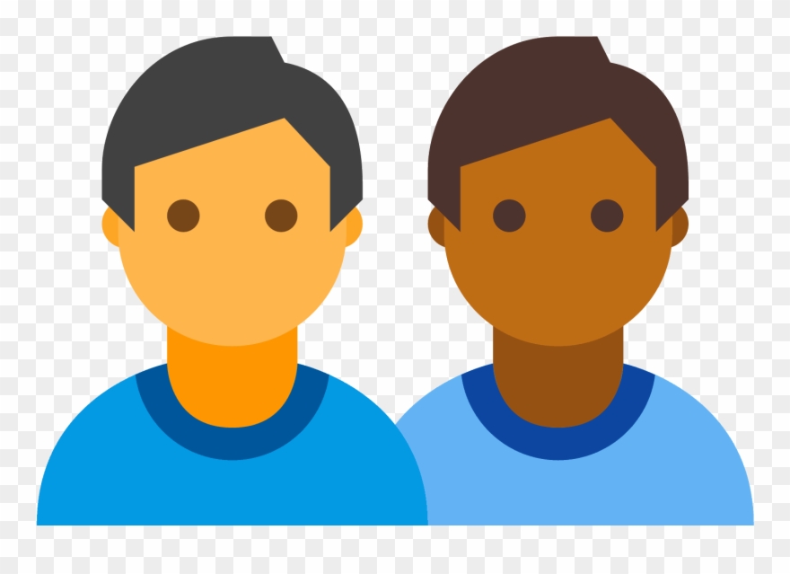 This Image Is Depicting A Group Of Four People Clustered - Driver Profile Icon Clipart