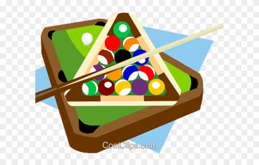Billiard Ball Clipart Pool Tournament - Pool Table Clipart - Png Download