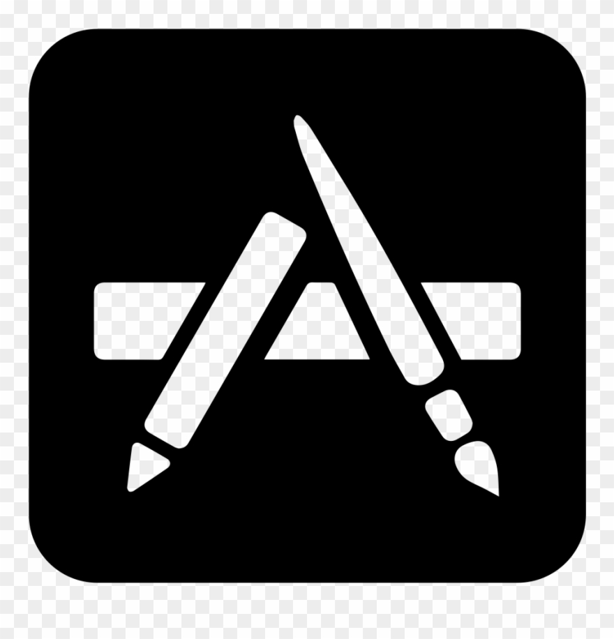 Locatify App Store Publication - Ios App Store Icon Black Clipart