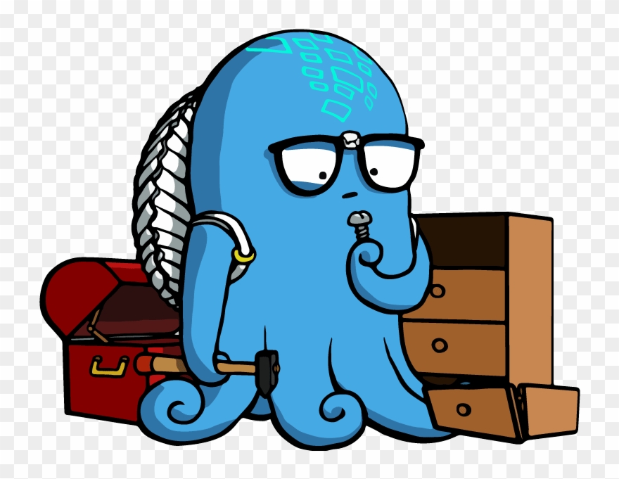Elton, The Deepstream Mascot - Open Source Mascot Clipart