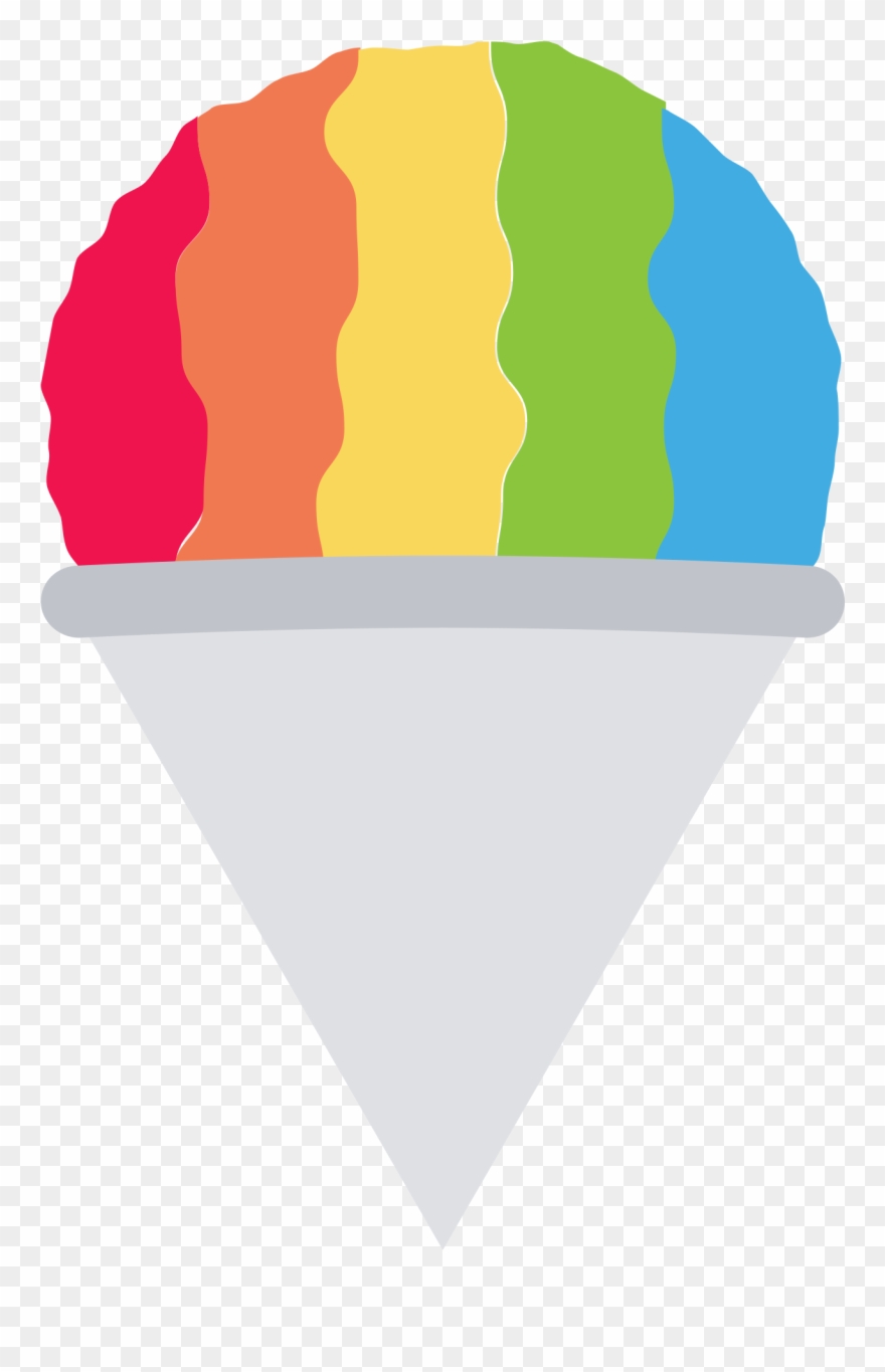 File Emojione Wikimedia Commons Png Transparent Snow - Shaved Ice Emoji Clipart