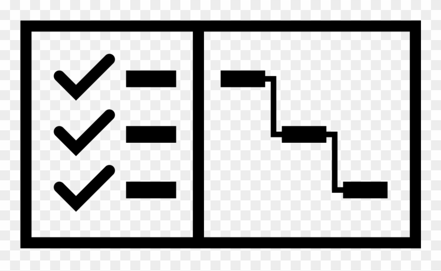 Workflows - Gantt Png Symbol Clipart