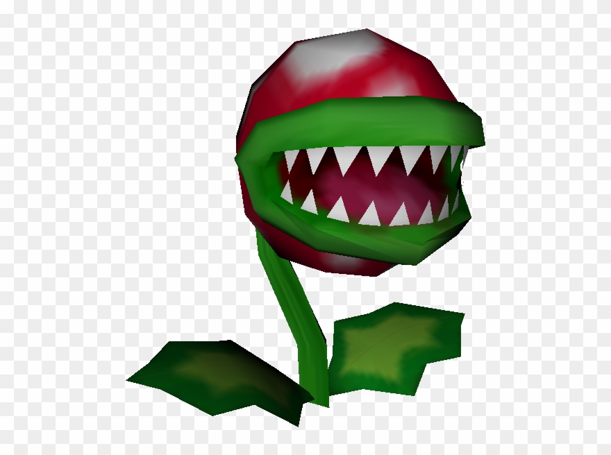 I Want Goku, Geno, Sans, And Banjo Kazooie Please Sakurai - Mario Party Piranha Plant Clipart