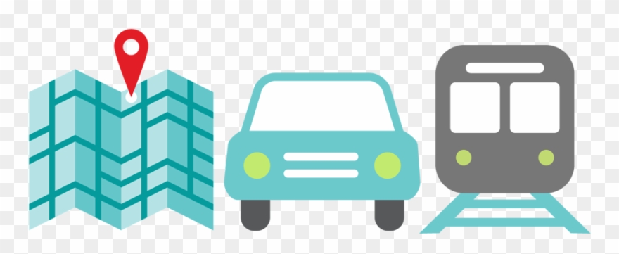 Transportation Clipart Ground Transportation - Travel Itinerary - Png Download