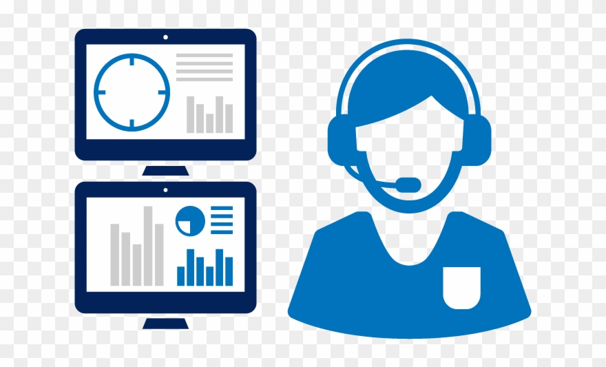 Management - Control Room Operator Icon Clipart