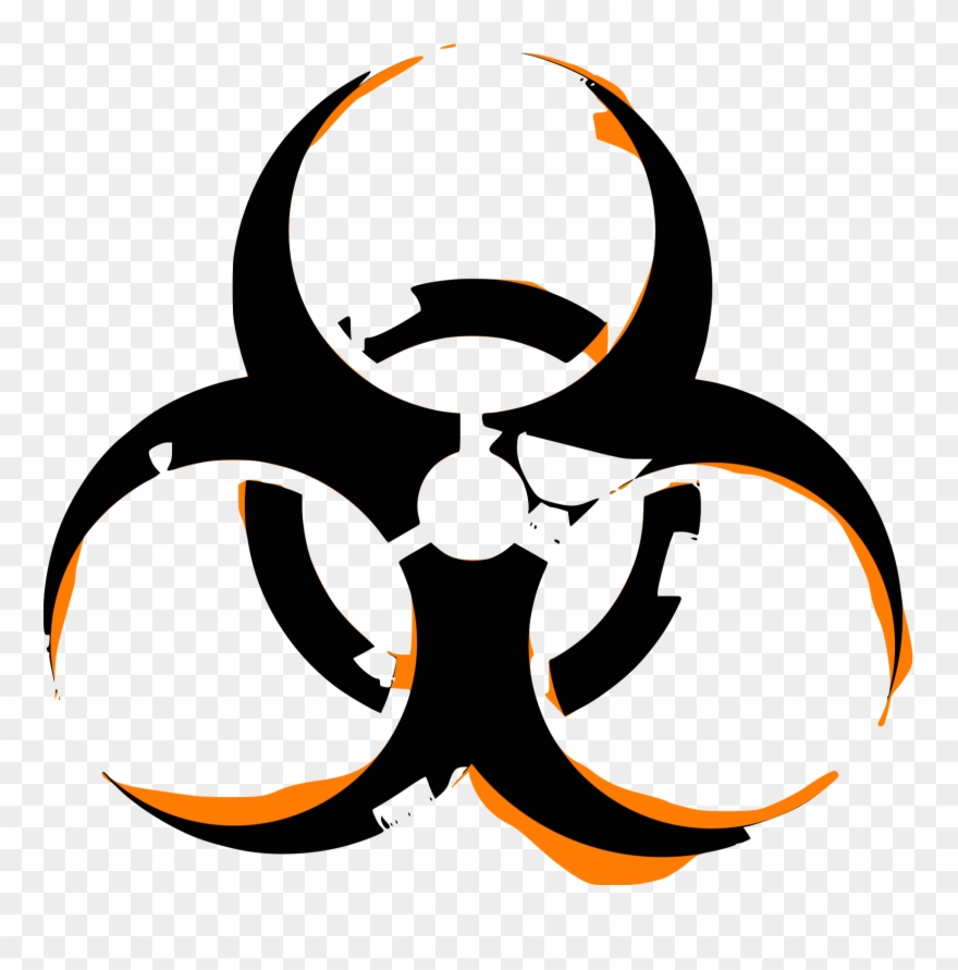 1986 - Biohazard Symbol Clipart