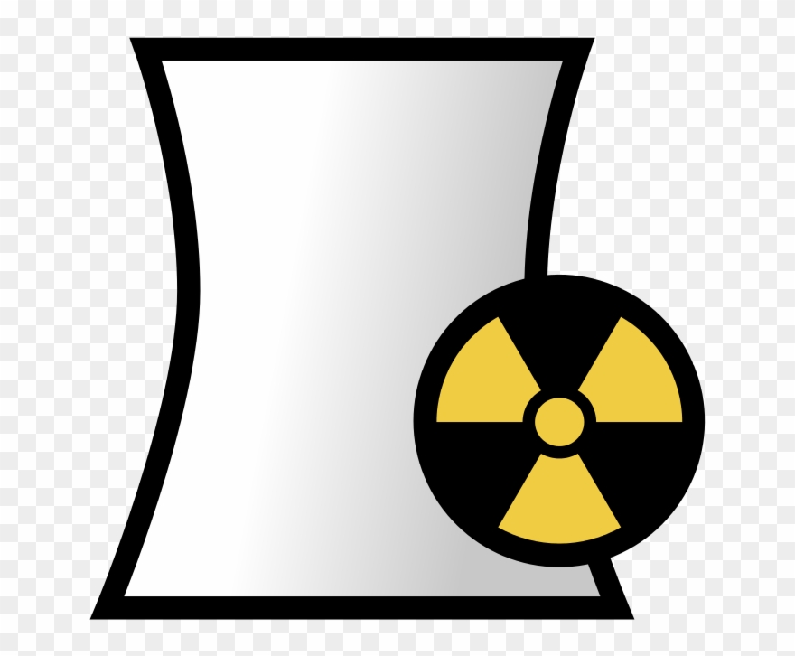 Icone Centrale Nucleaire - Nuclear Symbol Clipart