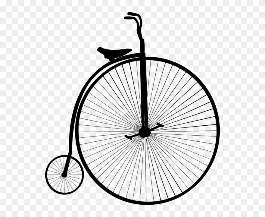 Penny Farthing Clipart - Png Download