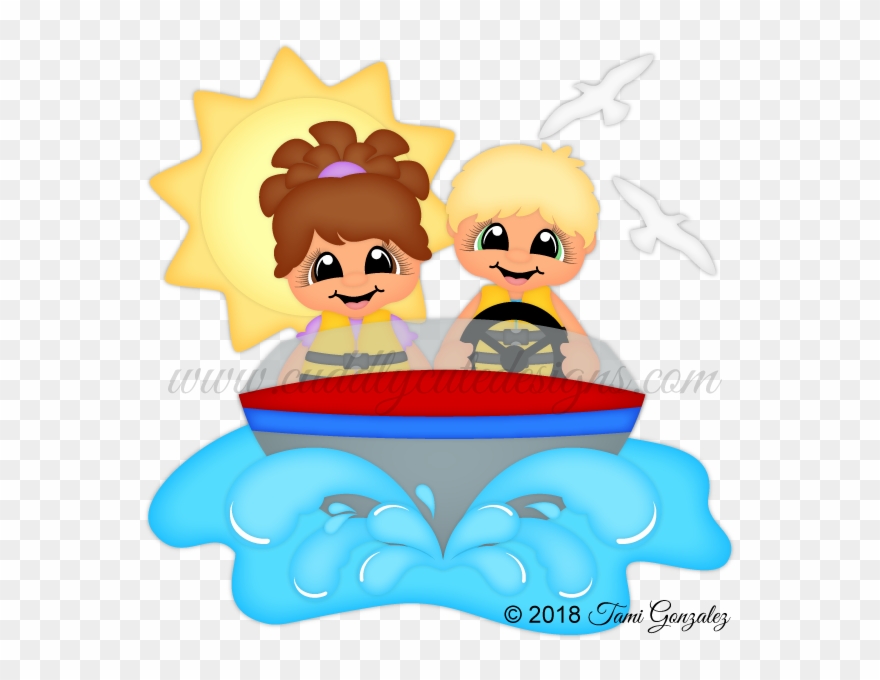 New From Cuddly Cute Designs - Boat Clipart