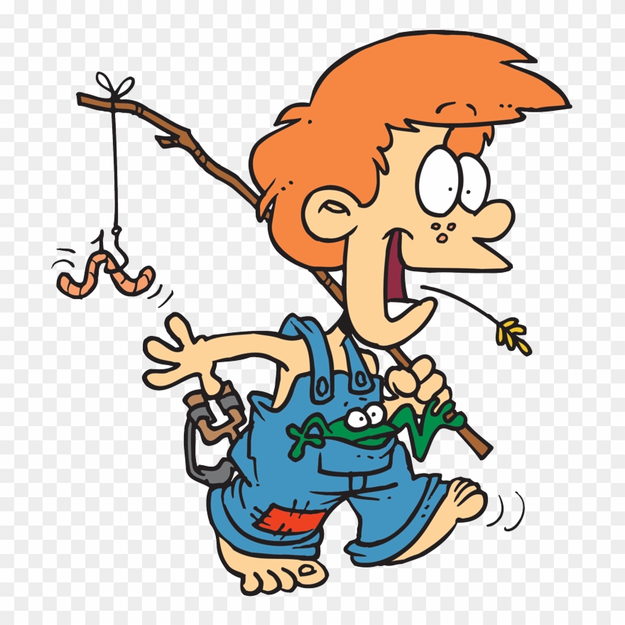 Fishing Kids Clipart