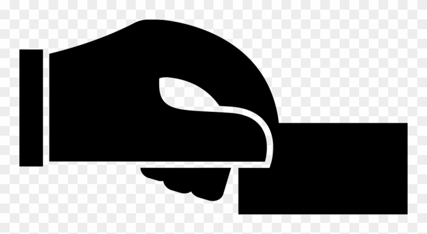 Business Card In A Hand Comments - Visita Icono Png Clipart