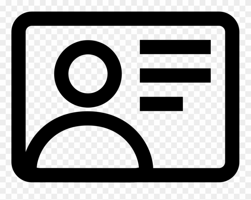 Cg Business Card Comments - Account Information Icon Clipart