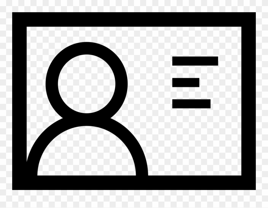 Business Card Comments - Circle Clipart