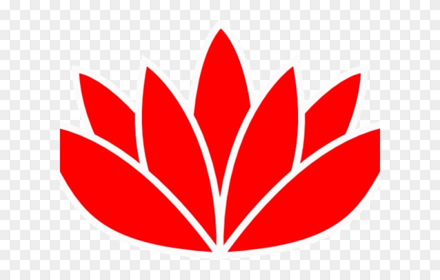 Leaf Clipart Lotus Flower - Lotus Flower - Png Download