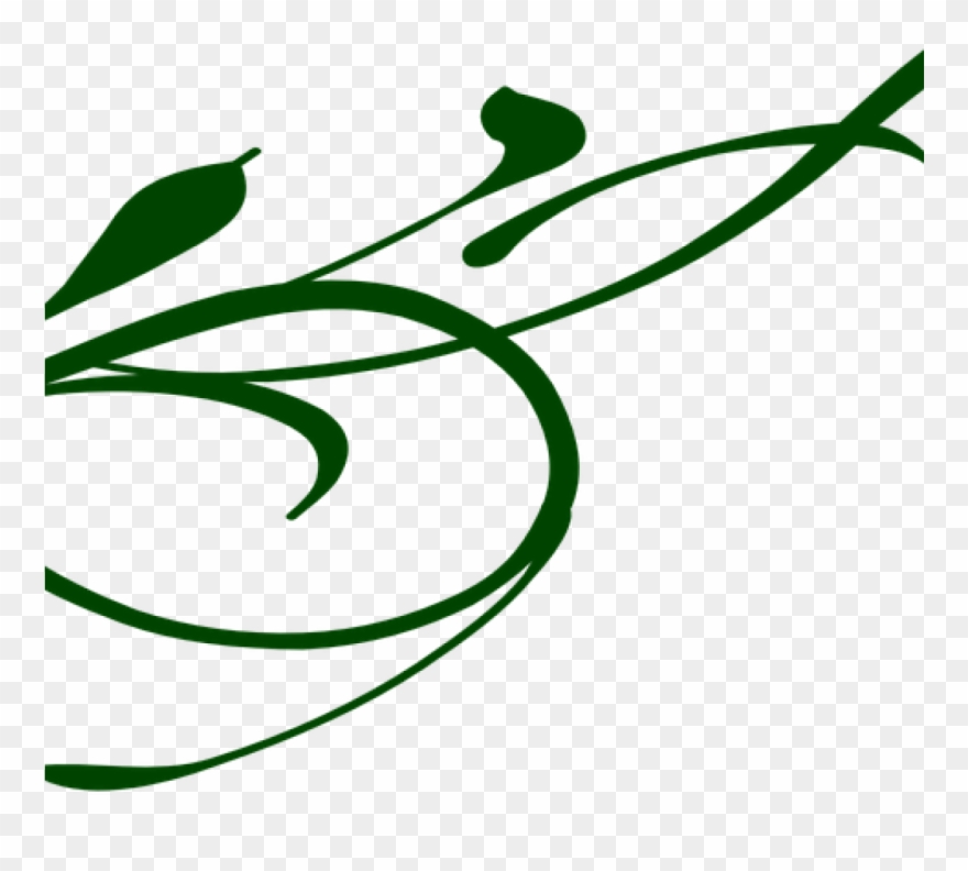 Free Swirls Clipart Vine Green Leaves Free Vector Graphic - Lower Your Heating Bills With Energy Saving Insulated - Png Download