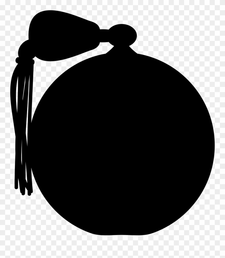 Spherical Bottle Of Perfume Comments - Perfume Bottle Silhouette Clipart