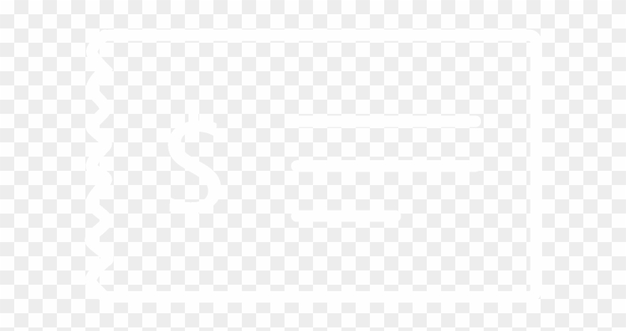 Coupon Png White Clip Art Transparent - Voucher Icon White Png