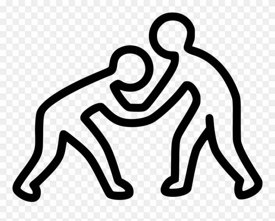 Taekwondo Drawing Fight Clip Royalty Free Stock - Judo - Png Download