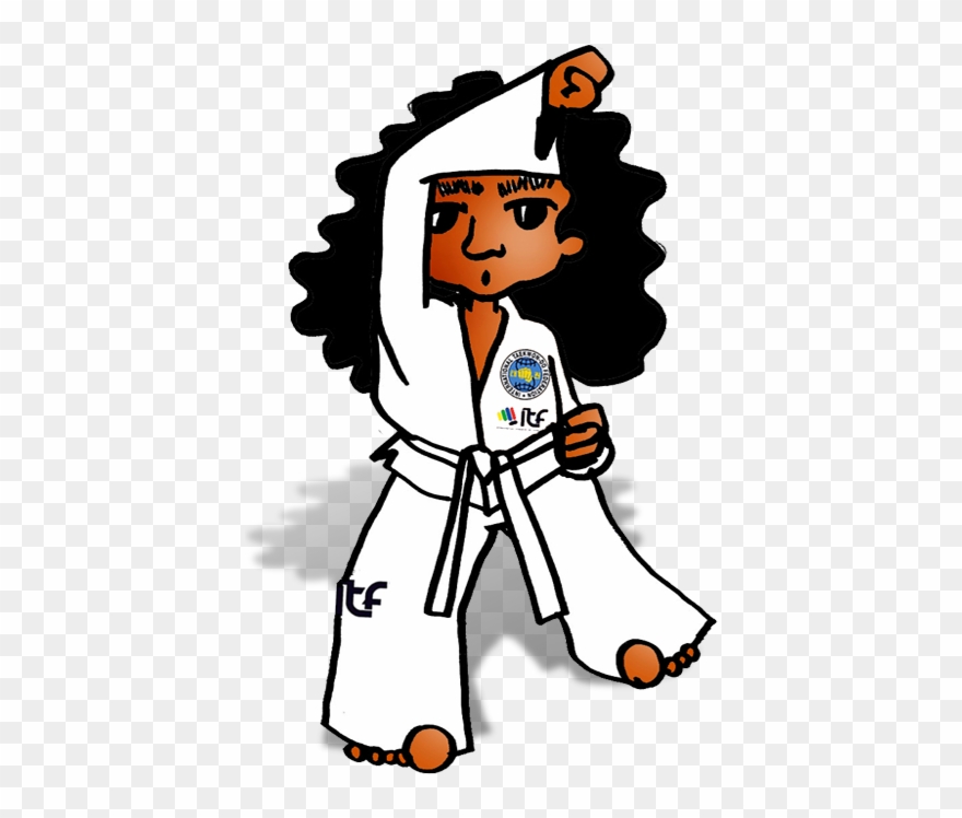 International Taekwon-do - Taekwondo Kids Itf Clipart