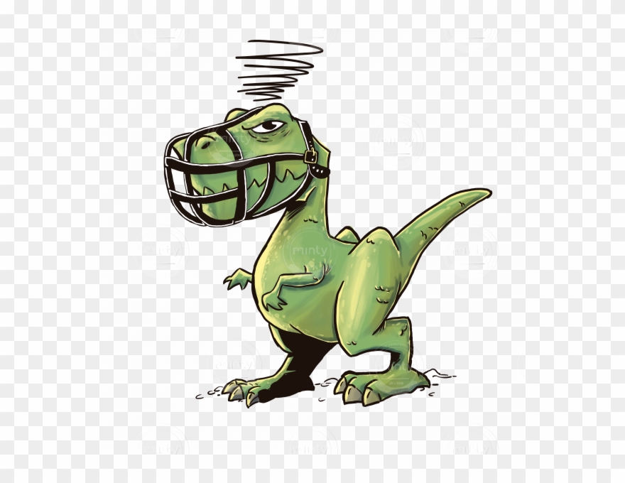 Tyrannosaurus Rex Illustrations - Angry T Rex Clipart