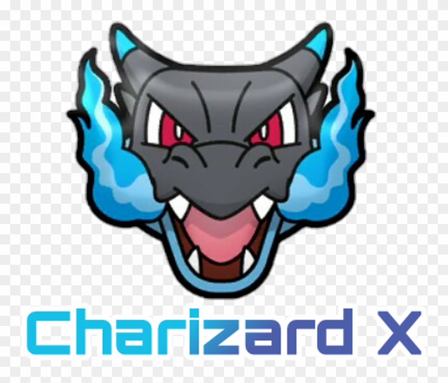Mega Charizard X Shuffle Clipart