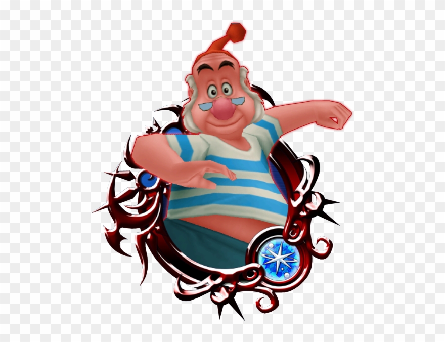 Mr - Smee - Axel Kingdom Hearts Art Clipart