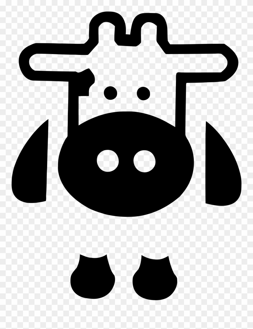 Big Image - Calf Icon Clipart