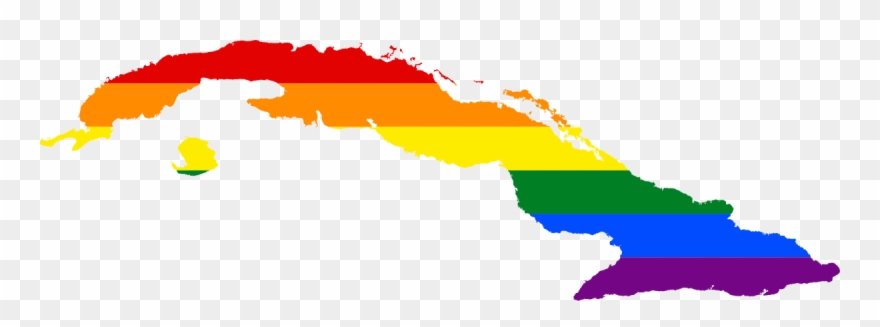 Cuba Map Flag Clipart