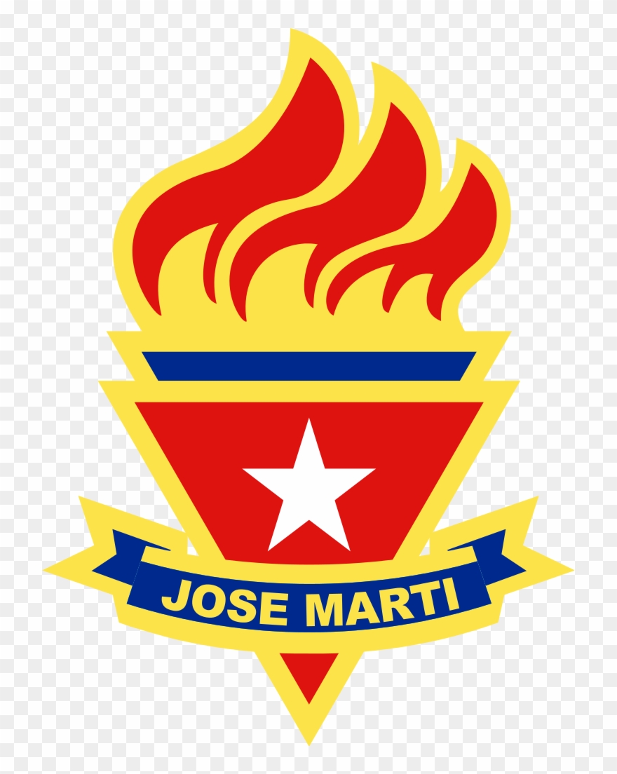 Emblema Pioneros Cuba - Organizacion De Pioneros Jose Marti Cuba Clipart