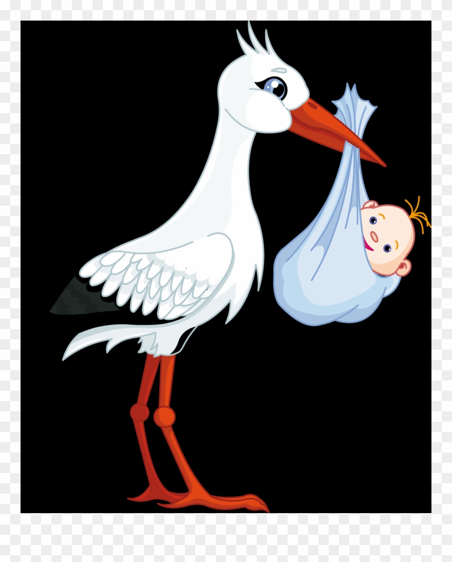Stork Free Transparent Images - Stork Baby Png Clipart