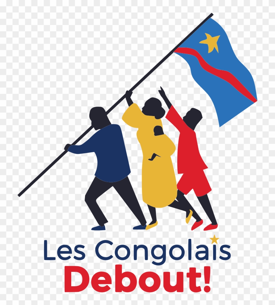 Logo Lcd Les Congolais Debout - Wikimedia Commons Clipart