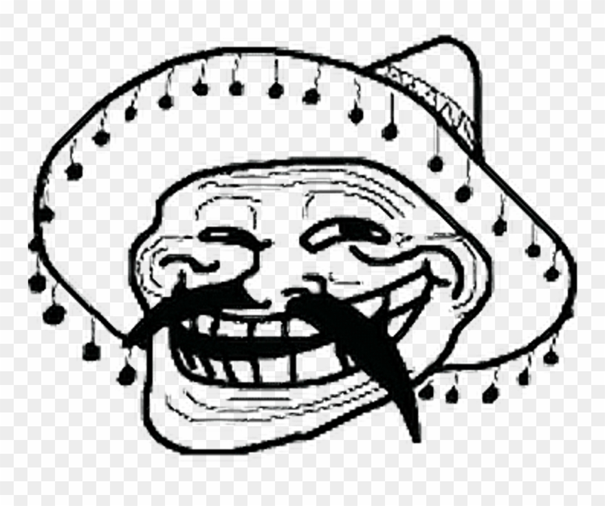 Mexican Troll Face Png Clipart