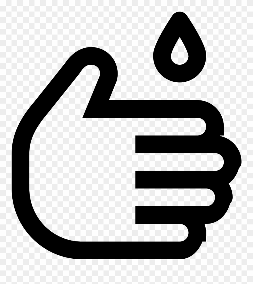 Wash Your Hands Icon - Hand Clipart