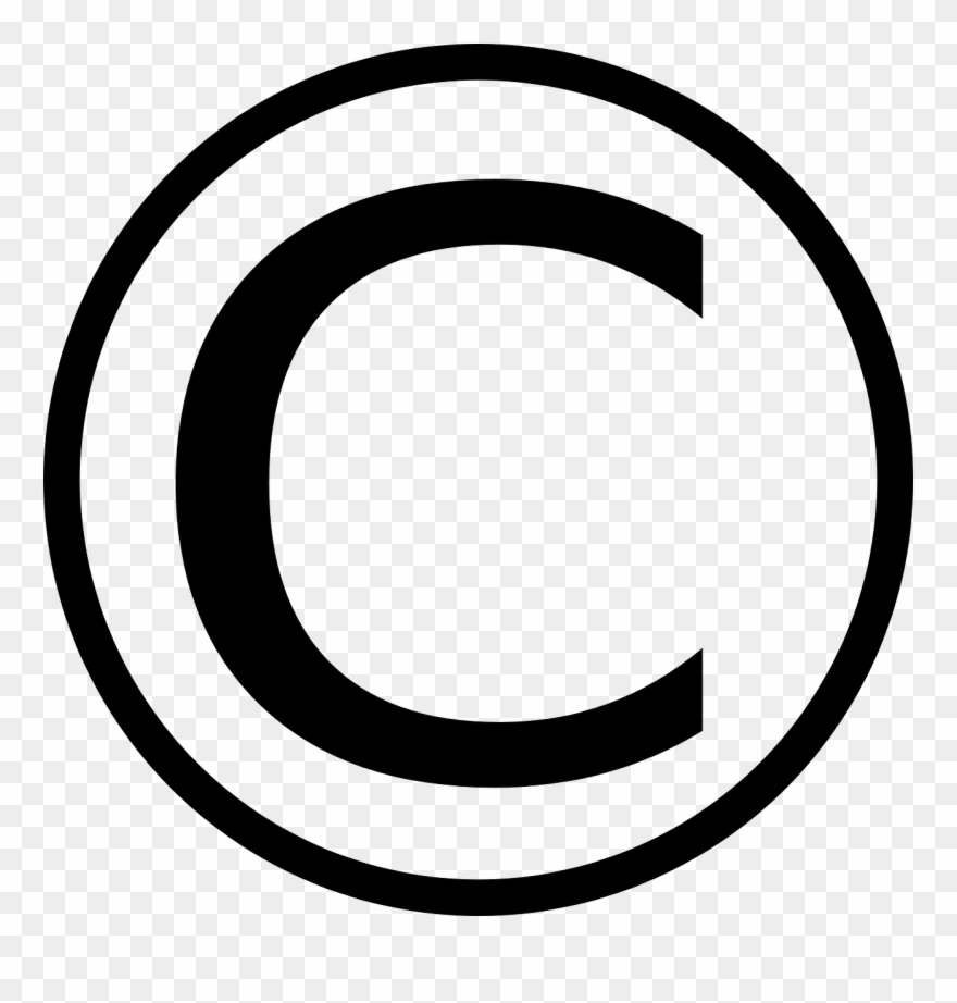 Free Vector Copyright Clip Art - Copyright Clip Art - Png Download