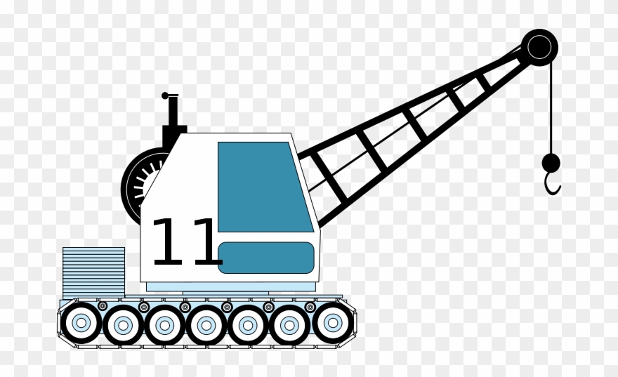 Free Small Crane - Kren Clipart - Png Download