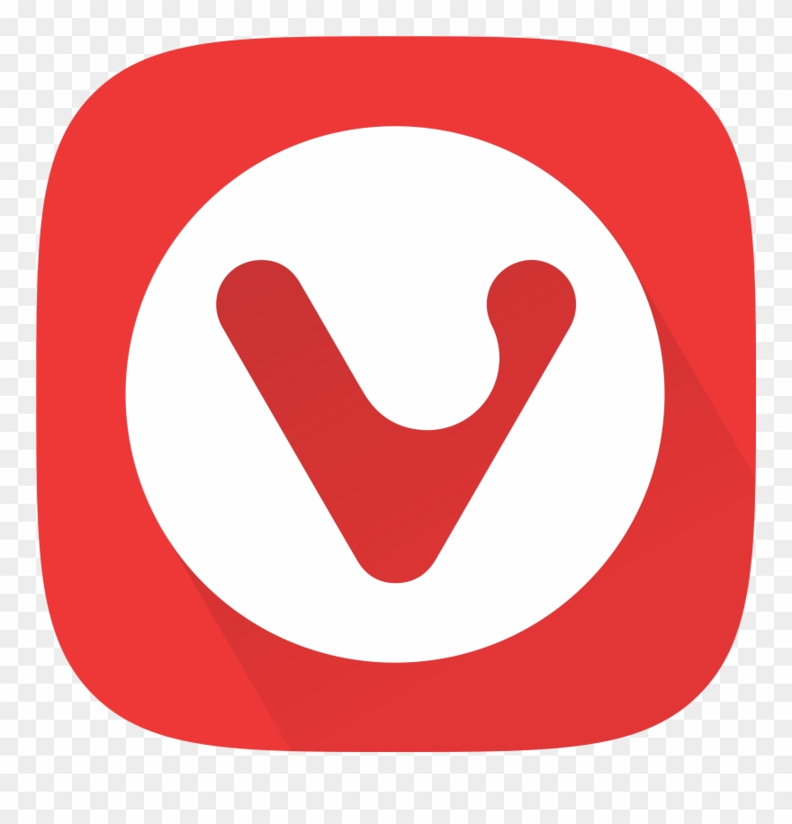 Vivaldi Browser Logo Clipart