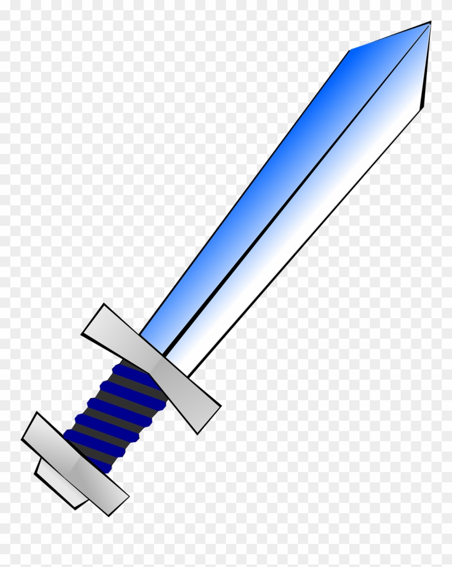 Middle Ages Sword Clipart Clipground Medieval Borders - Sword Clip Art - Png Download