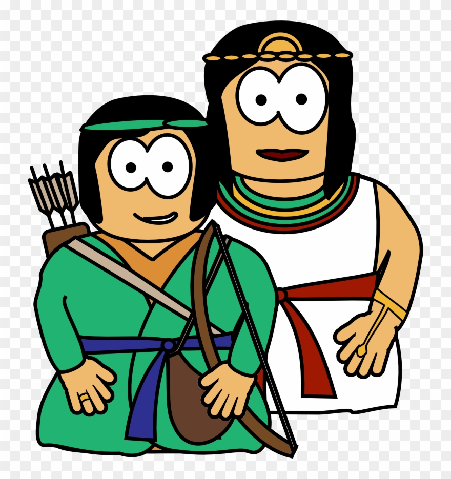 Sunday School Resources - Hagar And Ishmael Clipart - Png Download