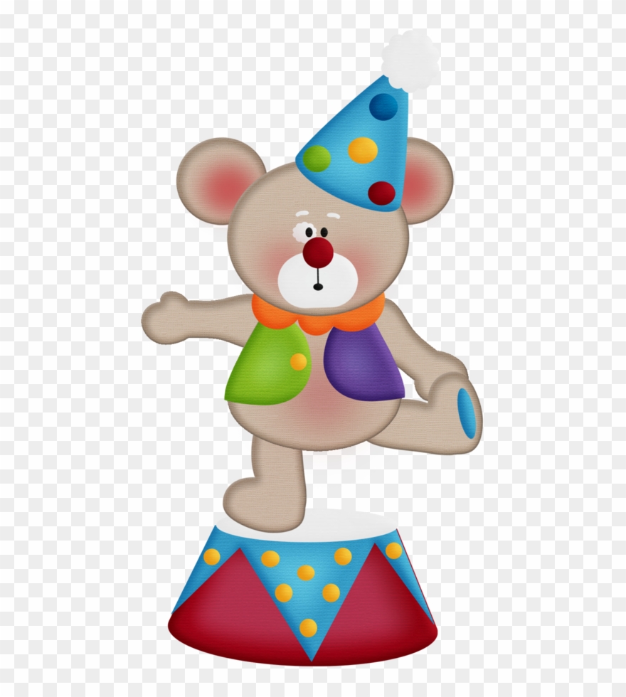 Circo - Minus - Circus Bear Clip Art - Png Download