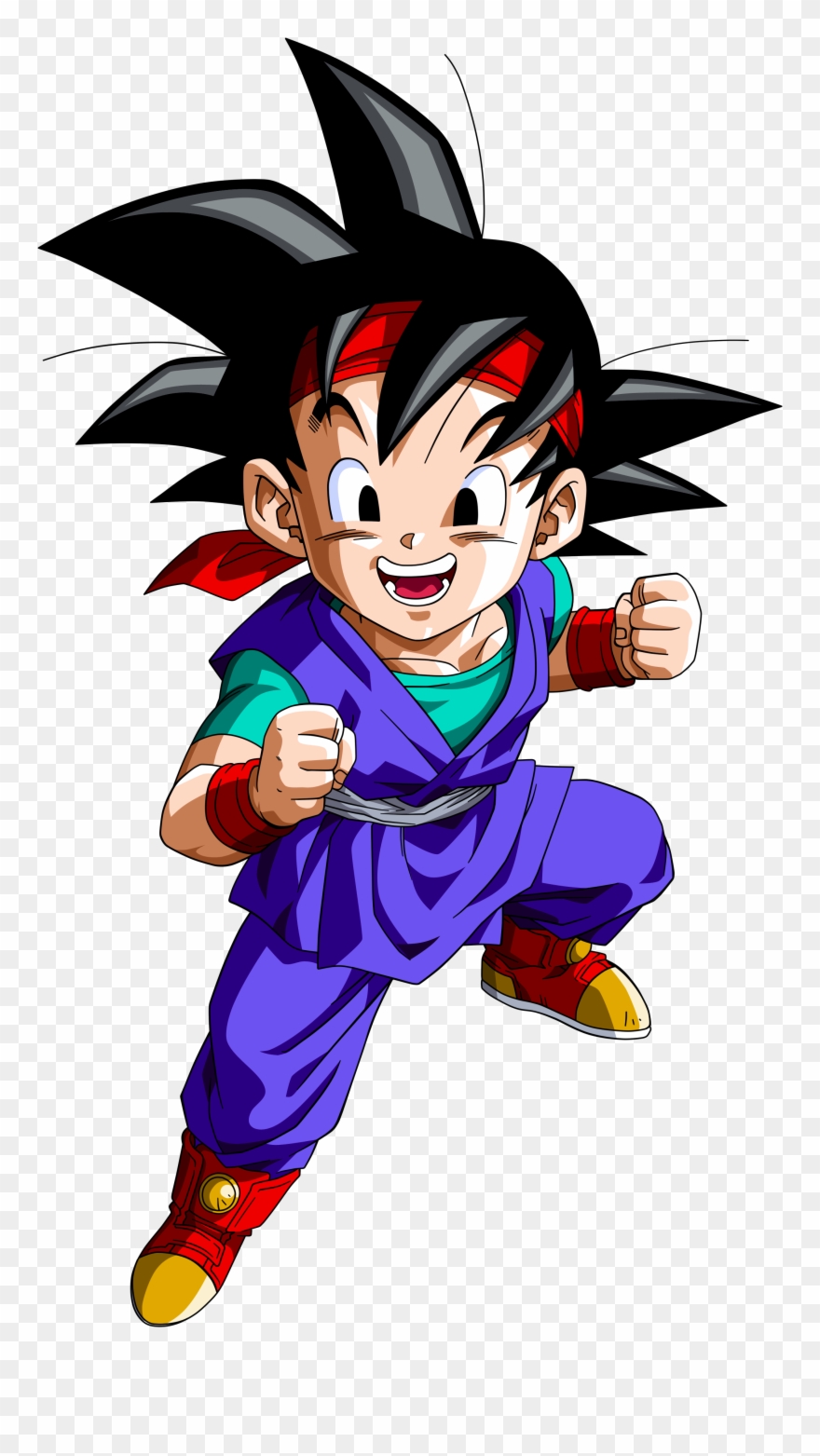 Son Goku Jr - Dragon Ball Gt Png Clipart
