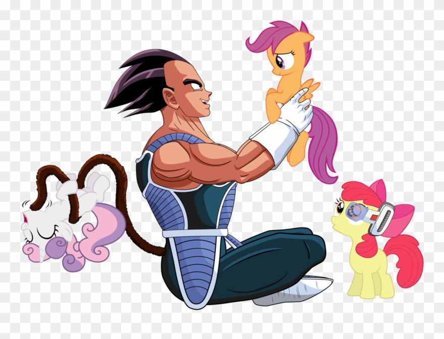 Dragon Ball Fighterz Vegeta Pony Cartoon Mammal Vertebrate - Dragon Ball Z Vs Mlp Clipart